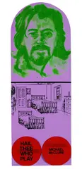 Michael Mc Clure by Ronald B. Kitaj, 1969, Silkscreen in colours, sold Jul 2007