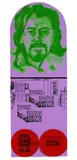 Ronald B. Kitaj, Michael Mc Clure, 1969, Silkscreen in colours