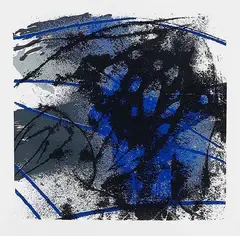 Peter Kuckei, Ohne Titel, 1997, Silkscreen in colours