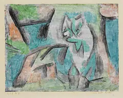 Eine Art Katze by Paul Klee, 1937, Watercolour, sold Jun 2007