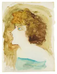 Kitty by Otto Dix, 1924, Watercolour, sold Jun 2007