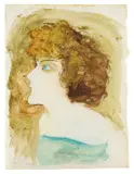 Kitty by Otto Dix, 1924, Watercolour, sold Jun 2007
