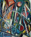 Natalia Goncharova, Abstrakte Komposition