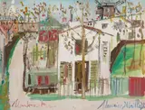 Maurice Utrillo, Montmartre