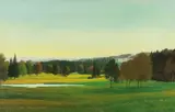 Georg Schrimpf, Landschaft bei Aibling