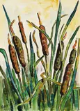 Schilfrohr by Karl Schmidt-Rottluff, 1938, Watercolour, sold Jun 2007