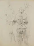 Hans Bellmer, Ohne Titel, 1955, Pencil
