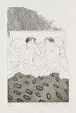 David Hockney, Fourteen poems by C P Cavafy, chosen and illustrated with twelve etchings by David Hockney, 1966, Portfolio