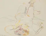 Oskar Kokoschka, Liegender weiblicher Akt