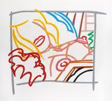 Tom Wesselmann, Bedroom Blonde Doodle with Photo