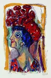 Otto Dix, Contessa, 1962, Lithograph in colours