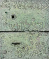 Moshe Castel, Ohne Titel, 1965, Oil on canvas