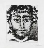 Pablo Picasso, Le Faune, 1958, Etching and aquatint
