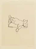 Renée Sintenis, Junge Tiere, 1948, Etching