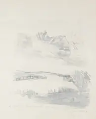 Michael von Biel, Bodenseelandschaften, 1976, Watercolour