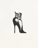 Allen Jones, 2 Bll. aus: Shoes, 1968, Lithograph
