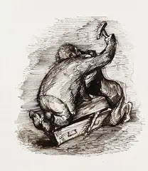 A. Paul Weber, 2 Bll.: Das letzte Pferd. Beim Schließen eines Sarges, 1950, Pen and India ink drawing