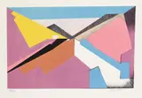 Jacques Villon, Coursier I (Messenger I), 1958, Lithograph in colours