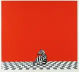 Dieter Asmus, Zebra, 1968, Silkscreen in colours