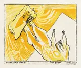 Hannes Postma, 3 Bll.: Serie: Klein Gevecht, 1965, Etching and aquatint