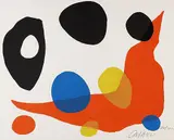 Alexander Calder, Ohne Titel, 1960, Silkscreen in colours