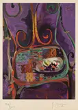 Georges Braque, La chaise, 1962, Lithograph in colours