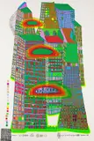 Good Morning City by Friedensreich Hundertwasser, 1969, Silkscreen in colours, sold May 2007