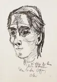 Oskar Kokoschka, Selbstbildnis 1921