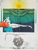 Paul Wunderlich, Traum einer Odaliske, 1975, Lithograph in colours