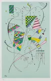 Nach - La petite émouvante by Wassily Kandinsky, 1980, Lithograph in colours, sold May 2007