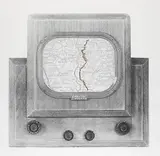 Nam June Paik, Golden View, 1991, Offset lithograph