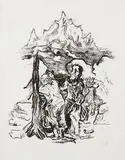 Oskar Kokoschka, Furcht und Hoffnung (Der Mann tröstet das Weib)