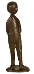 Junge by Ursula Hanke-Förster, Bronze, sold May 2007