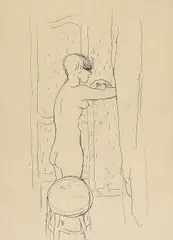 Pierre Bonnard, Toilette, 1927, Drypoint