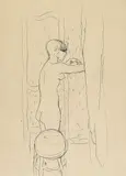 Pierre Bonnard, Toilette, 1927, Drypoint