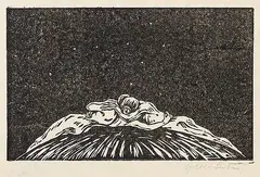 Georg Greve-Lindau, Liebe, Linocut