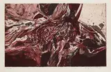Wolff Buchholz, Felsmassiv de l'Aigoual, 1964, Etching and aquatint in colours