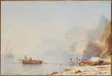 Carl Morgenstern, Kapuziner-Kloster bei Amalfi