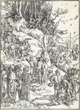Die Marter der Zehntausend by Albrecht Durer, 1496, Woodcut, sold Mar 2007