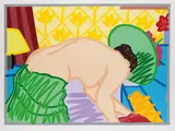 Tom Wesselmann, Judy trying on clothes