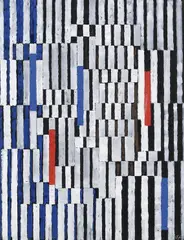 Komposition by Adolf Fleischmann, 1961, Gouache, sold Mar 2007