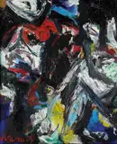 Helmut Sturm, Ohne Titel, 1994, Acrylic