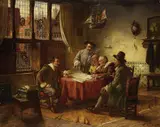 Fritz Wagner, Die Weltumsegler, 1920, Oil on canvas