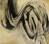 Ohne Titel by Karl Otto Götz, 1956, Gouache, sold Mar 2007