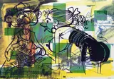 Sigmar Polke, Leave the Lab and enter the Office, 1991, Offset lithograph in colours