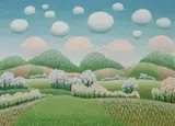 Ivan Rabuzin, Frühling, 1989, Oil on canvas