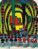 Seereise II by Friedensreich Hundertwasser, 1967, Lithograph in colours, sold Mar 2007
