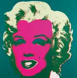 Andy Warhol, Nach - Marilyn, 1980, Silkscreen in colours