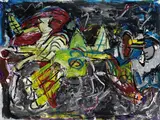 Gerhard Alexander Keller, o.T, 2000, Acrylic on canvas