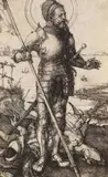 Albrecht Durer, Der heilige Georg zu Fuß
